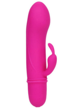 Mini vibromasseur rabbit 10 vitesses waterproof Caesar - CC530170
